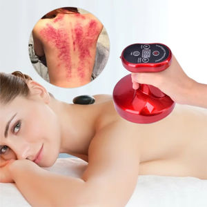 Logo personalizzato coppettazione attrezzatura per terapia sportiva vibrazione del calore rilassare il corpo dimagrante Guasha coppettazione massaggiatore - Product Image 3