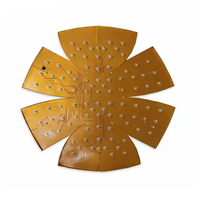 Dispositif de croissance des cheveux, carte de circuit imprimé flexible FPC, fabricant OEM, conception de thérapie par lumière rouge, casque de croissance des cheveux PCBA