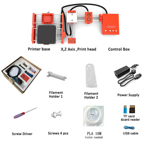 For Creality 3D Home Desktop 3D <b>Printer</b> Mini Stereoscopic Home and Office USB Connectivity Supports PLA Material - Product Image 6
