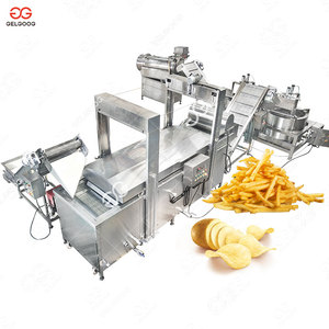 Gelgoog máy móc chiên khoai tây dài ngón tay Gậy dây chuyền sản xuất đặt khoai tây chiên Máy chế biến để làm khoai tây chiên - Product Image 1