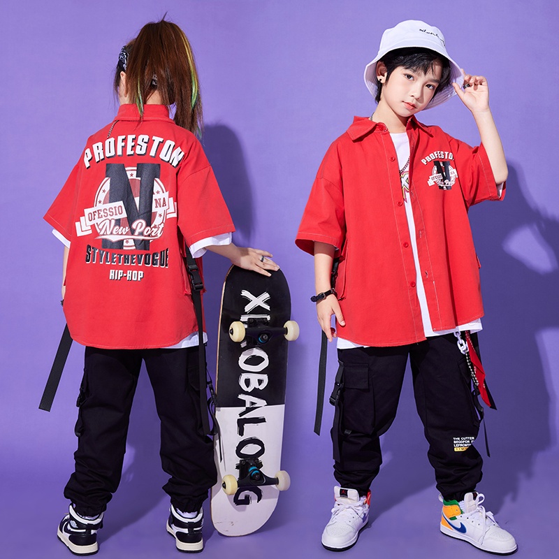 WOGOYO 2 Pièces Survêtement Pour Enfants K-Pop Dem0n Hun-tersT-shirt Et