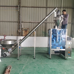 Tự Động 420 Mô Hình Vffs Đa Chức Năng Cuộn Phim Dọc Hình Thức Điền Gusset Phẳng Dưới Điền Con Dấu Đóng Gói Máy Đóng Gói - Product Image 4