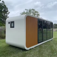 Maisons préfabriquées intelligentes, mini-maisons, assemblage rapide, casas prefabricadas modulares, kits modernes en verre, villas préfabriquées, cabanes en bois