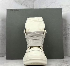 2026 Top Men's Shoes High Top Women's Shoes Black Lace up Designer Luxury Leather Platform Casual Flats - Product Image 5