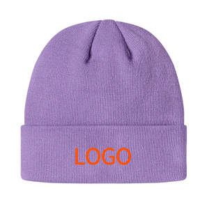 <b>Men</b> <b>Hat</b> Trendy <b>Knitted</b> Unisex Fleece Wool Designer Loose Logo Printing Adult Jacquard Women <b>Hats</b> Winter Knit Beanie - Product Image 4