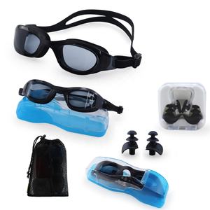 ترايثلون للتدريب الترفيهي للبالغين ، مضاد للضباب ، حماية من خلال سدادات الأذن ، عبوة معدات السباحة - Product Image 1