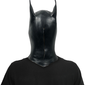 Halloween Marvel película personaje Cosplay murciélago hombre capucha máscara venta al por mayor Halloween Horror Cosplay fiesta miedo máscara - Product Image 4