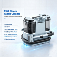 Nettoyeur vapeur pour tissus M81 500W, extracteur de taches pour tissus d'ameublement, désinfection à la vapeur, élimination des acariens, machine de nettoyage pour canapé, tapis et matelas