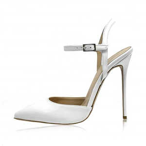 <span class=keywords><strong>Zapatos</strong></span> de <span class=keywords><strong>charol</strong></span> de material Vegano para mujer, nuevos estilos, tacón alto <span class=keywords><strong>ancho</strong></span>, sexy, con precio al por mayor - Product Image 5