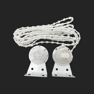 Curtain Accessory <b>Plug</b> Making Kit 38 Tube 28 Tube Head <b>Tail</b> Round White No Drilling Roller Blind Customizable Steel - Product Image 1