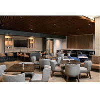 Ensemble de meubles de salon d'hôtel sur mesure SHIYI, style moderne |   Chaises de salle à manger et tables en bois de luxe pour les chambres d'hôtel 5 étoiles