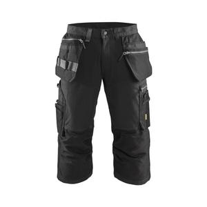 BLAKLADER - 159713439900D104 Pantalones piratas elásticos Black - EAN 7330509921661 PANTALONES DE TRABAJO DE CARGA - Product Image 1