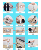 Mesa de Ejercicios Multifuncional LCD para Recuperación de Accidentes Cerebrovasculares, Entrenamiento de Extremidades Superiores |   Rehabilitación de Manos Ajustable y Duradera, Terapia Física