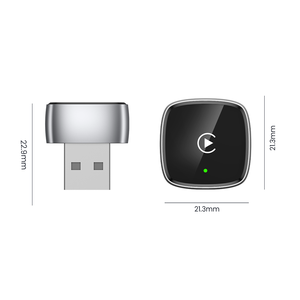 Adaptador Inalámbrico CarPlay 2026, Diseño <span class=keywords><strong>Mini</strong></span> Actualizado, Conexión Plug & Play, Fácil de Usar, Conexión Rápida y Estable para <span class=keywords><strong>iPhone</strong></span> y Android - Product Image 6