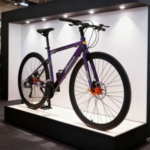 <span class=keywords><strong>Bicicleta</strong></span> de Carretera de Aleación de Aluminio 700c con Frenos de Disco, 27 Velocidades, Suspensión en la Horquilla, <span class=keywords><strong>Bicicleta</strong></span> de Carreras, <span class=keywords><strong>Bicicleta</strong></span> de <span class=keywords><strong>Gravel</strong></span>, <span class=keywords><strong>Precio</strong></span> de Fábrica al por Mayor - Product Image 1