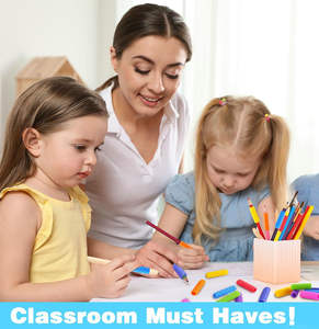 Ensemble de poignées de crayon texturées en silicone pour enfants et adultes, jouets sensoriels éducatifs pour le TDAH, l'autisme, l'anxiété, le soulagement du stress - Product Image 3