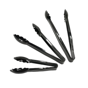 Pinces à salade en plastique sans danger pour les aliments Ustensiles pour buffets et barbecues - Product Image 1