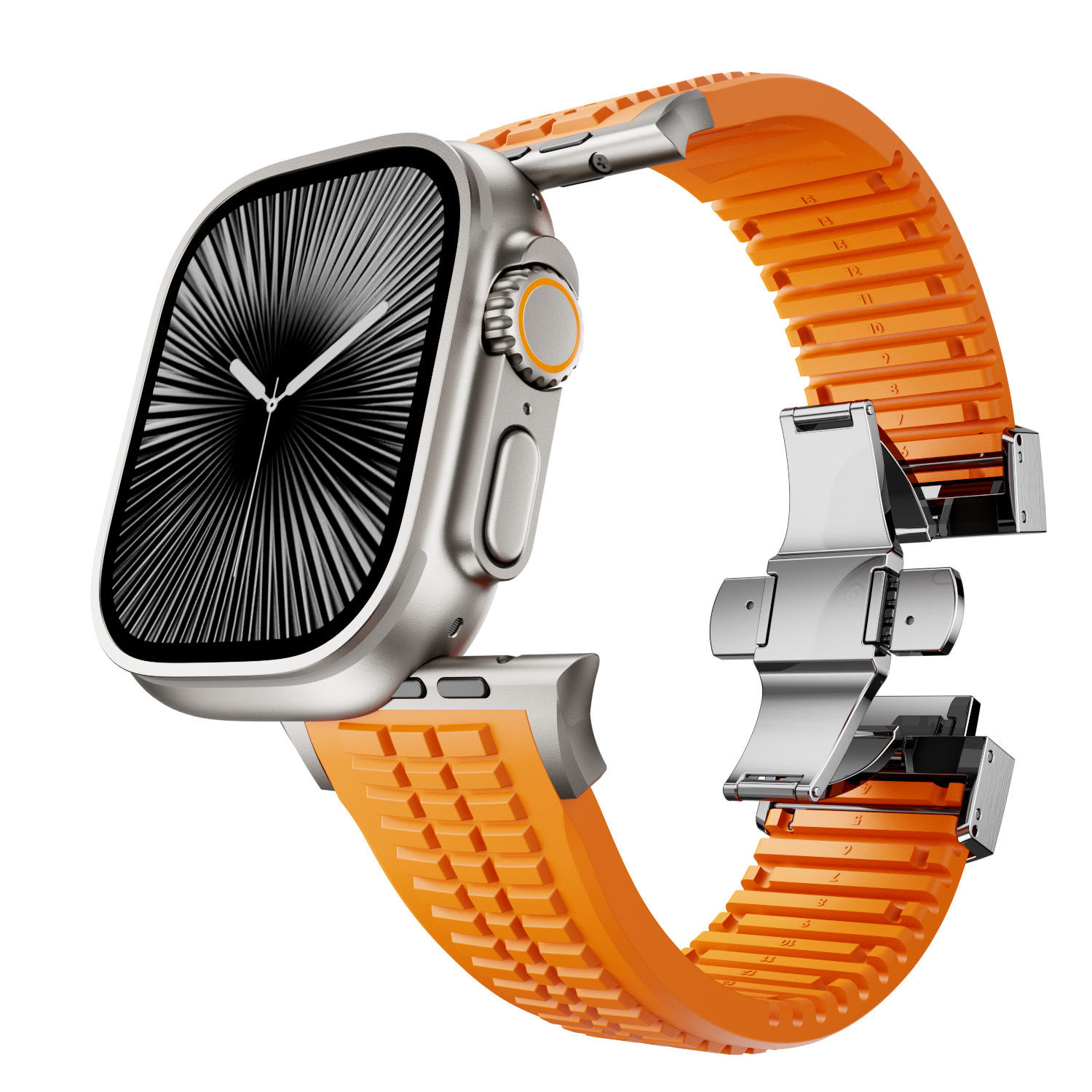 Grenade model 04silver orange-with packaging