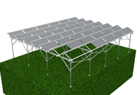 Support de montage au sol pour structure agricole Système d'énergie solaire Pv pour panneau solaire agricole