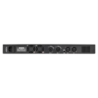 Amplificateur de puissance professionnel 450W*2 RMS avec écran 1U, amplificateur de puissance audio de classe D, amplificateur numérique