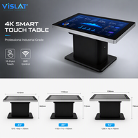 Table tactile interactive pour enfants Vislat de 32 pouces, avec écran LCD sur pied, pour jeux vidéo en libre-service et affichage publicitaire