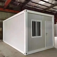 Maisons conteneurs en bois modulaires préfabriquées et plates 10ft 20ft 40ft Portable détachable Design Office Bedroom Units Hotels