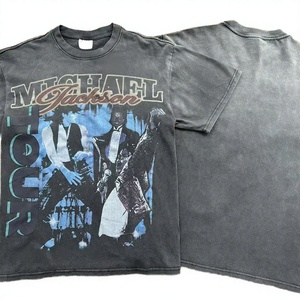 เสื้อยืดโอเวอร์ไซส์ผู้ชายทรงหลวมสไตล์ฮิปฮอปคุณภาพสูงรุ่นใหม่ ระบายอากาศได้ดี เป็นมิตรกับสิ่งแวดล้อม ทนทาน - Product Image 2