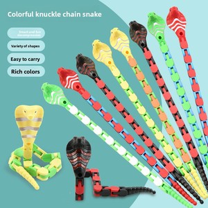 Piñón Giratorio Mecánico Transformable para Dedo, Pulsera Serpiente Creativa y Versátil para Aliviar el Estrés, Juguete de Cadena de Serpiente, Regalo para Niños - Product Image 3