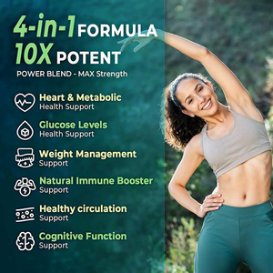 <span class=keywords><strong>Capsules</strong></span> d'extrait d'herbes OEM Berberine Gold Lend Monolite 4-en-1 Soutien du système immunitaire 60 gélules Complément alimentaire naturel 2 - Product Image 3