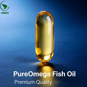 Capsule di Olio di Pesce Naturale GREEN di Grado Alimentare, Olio di Pesce di Acque Profonde DHA/EPA, Integratori Nutrizionali per Adulti e Vendita all'Ingrosso - Product Image 3
