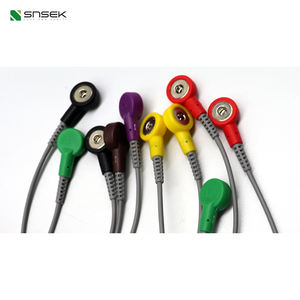 Estação de Trabalho Dinâmica para ECG Snsek Snsek-SE-2012 com 12 Derivações e Fio de Conexão Snap-On Holter EL10NISHO1 para Instrumentos Cirúrgicos Veterinários CE - Product Image 1