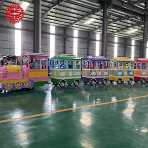 <span class=keywords><strong>Train</strong></span> électrique sans rails alimenté par batterie au lithium, <span class=keywords><strong>train</strong></span> touristique pour centre commercial, <span class=keywords><strong>train</strong></span> <span class=keywords><strong>de</strong></span> parc d'attractions, <span class=keywords><strong>train</strong></span> pour enfants, prix d'usine - Product Image 2