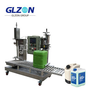 Le PLC a commandé la machine <span class=keywords><strong>de</strong></span> capsulage remplissante <span class=keywords><strong>de</strong></span> jerrycan pour les produits chimiques liquides et les détergents industriels - Product Image 5