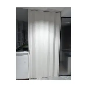 Pintu geser lipat plastik PVC 6mm dalam ruangan Dubai