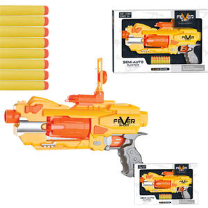 Pistolet jouet pour garçons avec balle en mousse souple cadeau enfant jeu de tir jouets de plein air enfants manuel pistolet à balle souple - Product Image 2