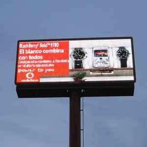 Valla Publicitaria LED de Exterior IP65 Doble Cara P5 P6 P10 de Alto Brillo Pantalla HD 3D para Tiendas Minoristas y Centros Comerciales - Product Image 4