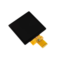 Layar Lcd persegi 3.95 inci 480*480 RGB 40 pin tampilan gratis 4 seri * 2 lampu latar LED TFT LCD