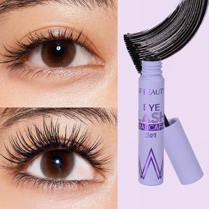 Mascara vegan noir personnalisé, mascara longue tenue, séchage rapide, 3 en <span class=keywords><strong>1</strong></span>, recourbant, allongeant, waterproof - Product Image 1