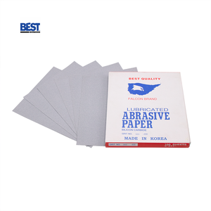 Papier abrasif de polissage rectangle <span class=keywords><strong>multifonction</strong></span> Papier de sable pour le travail du métal et du bois Papier de ponçage - Product Image 4