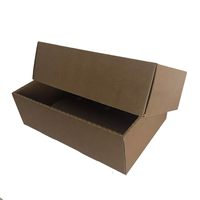 Boîte en carton durable et écologique en matériaux recyclés, enduite de cire imperméable, avec pelliculage mat et gaufrage pour viande, poisson et fruits de mer