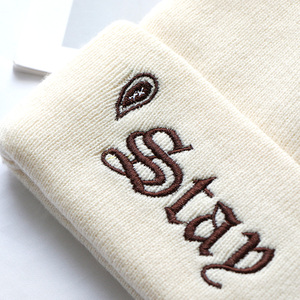 Màu Đen Thư Beanie Unisex Thời Trang Hip Hop Mens Beanies Dệt Kim Mũ Cho Phụ Nữ Gorros Hat - Product Image 3