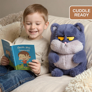 <span class=keywords><strong>Peluche</strong></span> di Alta Qualità del Gatto Grumpy, 30 cm, Morbido e Soffice, Regalo per Bambini, Ragazzi e Ragazze - Product Image 3