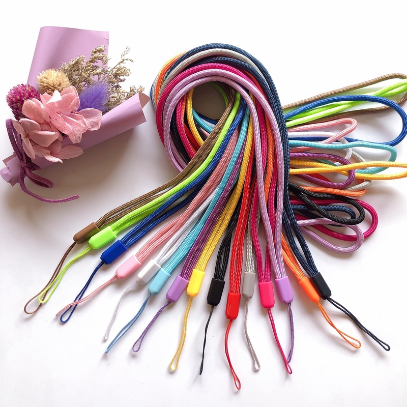 Colorful Polyester Rope Wrist Strap Hand
