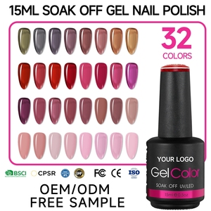 Esmalte de Uñas en Gel OEM ODM con Muestra Gratuita, Botella de 15 ml, Suave, Autonivelante, Sin Rayas, Servicio de Empaque Personalizado para Salón de Belleza - Product Image 1
