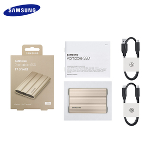 Original <b>Portable</b> SSD T7 Shield 1TB 2TB <b>Hard</b> <b>Drive</b> High Speed External Solid State Disk <b>4TB</b> Compatible for Laptop PC <b>Portable</b> SS - Product Image 5