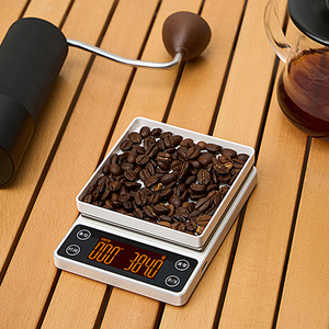 French Press Relação Café Atacado 3kg/0.1g Balanças De Cozinha Com Temporizador Balança Eletrônica De Café Balança Digital - Product Image 2