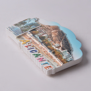 Imán de nevera de resina 3D recuerdo turístico vintage colorido <span class=keywords><strong>Alicante</strong></span> nuevo creativo de alta calidad al por mayor - Product Image 2