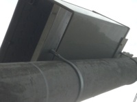 Boîtier de raccordement optique SMC 96 fibres, étanche pour extérieur, avec cassette de fusion et répartiteur FTTH ODC, pour montage mural ou sur poteau