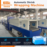 Machine d'emballage de cartons par enroulement avec colle thermofusible de type goutte