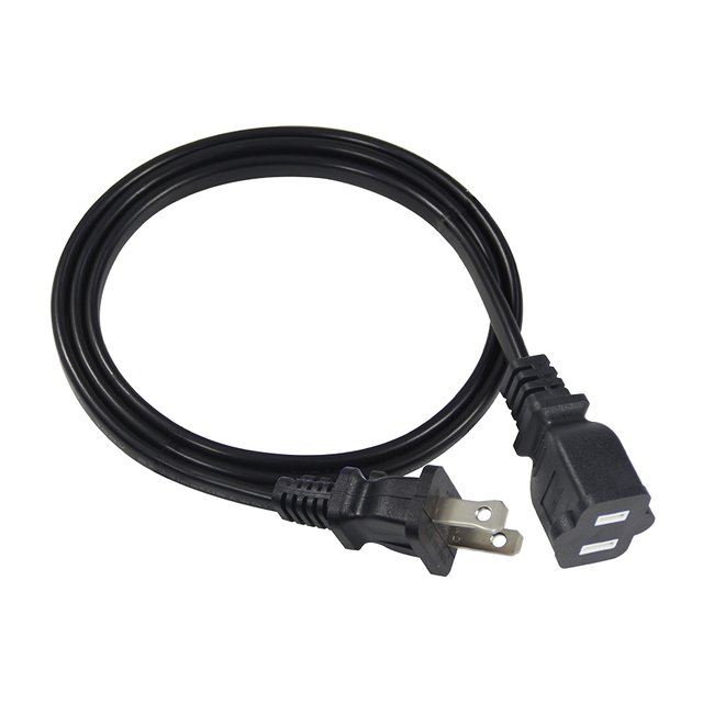 1.2M NEMA US-Safety Power Cable C7/C8 | NRTL-Certified Figure-8 Design for Printers/CPAP/Studio | OEM Colors Tinned IP20 15A